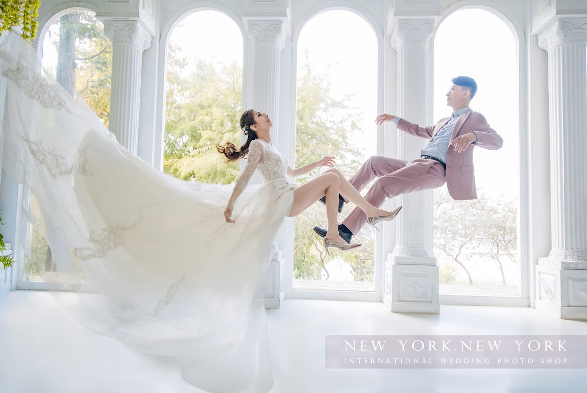 漂浮婚紗照作品 0