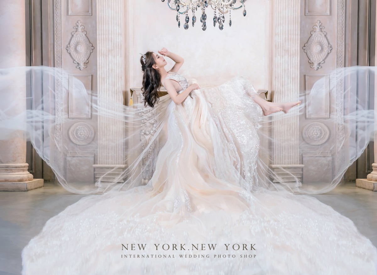 漂浮婚紗照作品 06