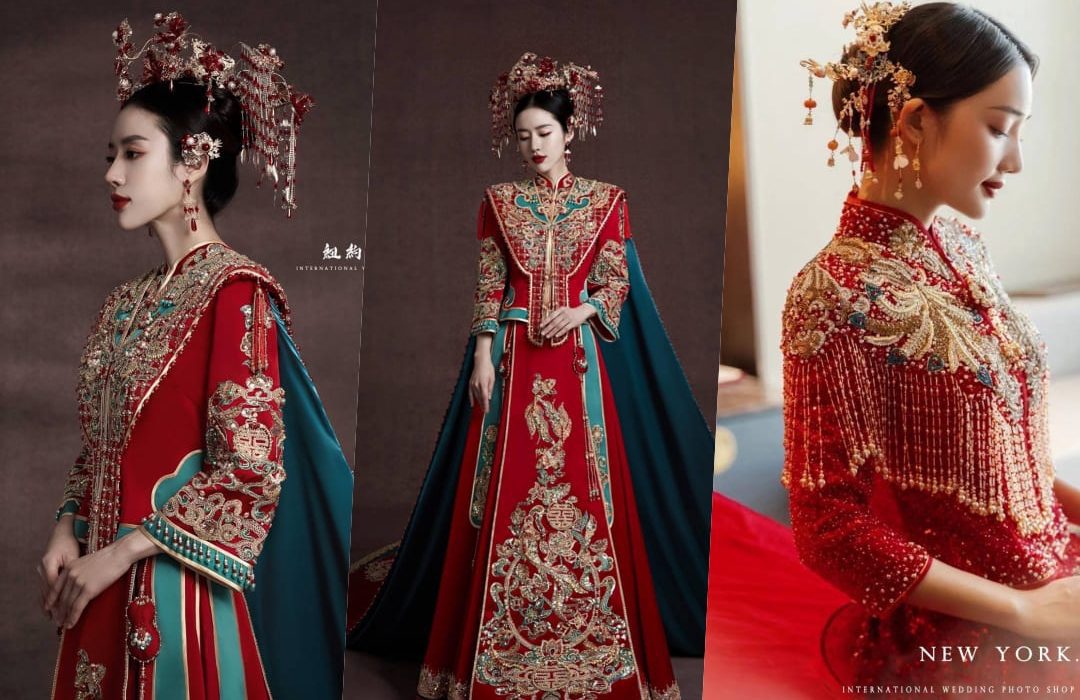 Read more about the article 中式禮服一件入魂！新唐裝打造氣場超強宮廷美人